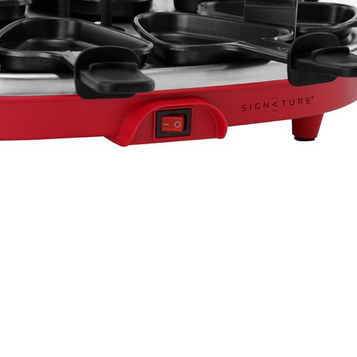Raclette/pierre/gril/crêpe SIGNATURE RACL 3EN1 Rouge