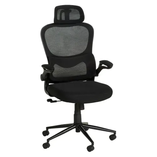 Fauteuil gamer noir BXGAMING FLUXY vue 3/4