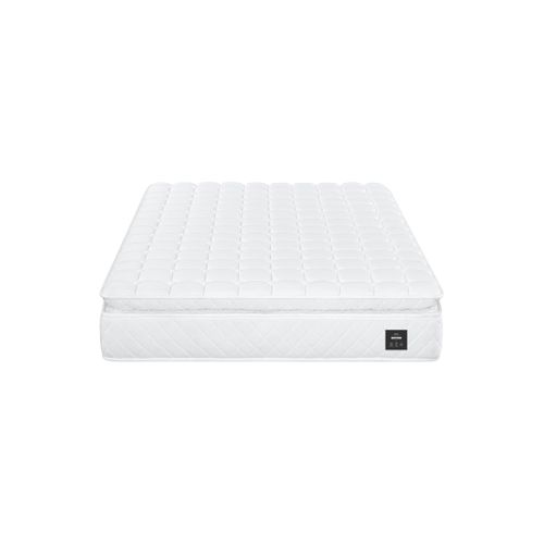Matelas ressorts 140x190 cm avec 2 cm de mémoire de forme PERLE ép. 26 cm vue de face