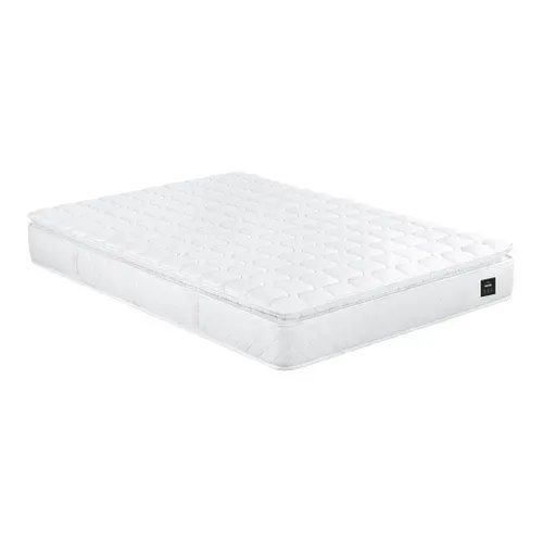 Matelas ressorts 140x190 cm avec 2 cm de mémoire de forme PERLE ép. 26 cm vue 3/4