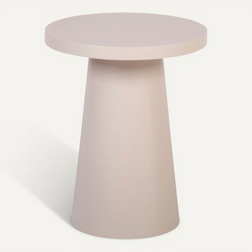Bout de canapé TOTEM Beige vue de face