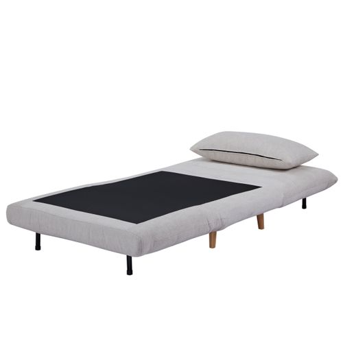 Fauteuil convertible IGLOO tissu beige