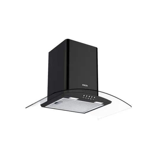 Hotte décorative FAR HD520VER60NOIRA+ vue de profil
