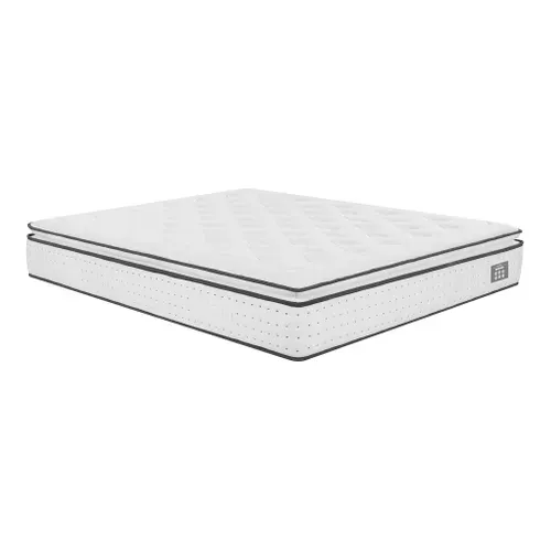 Matelas ressorts 160x200 cm AUREAL avec latex + 3 cm mémoire de forme ép. 27 cm