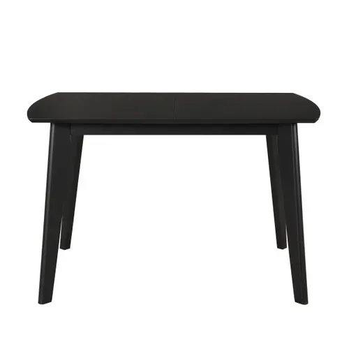 Table extensible L120-160 cm MALENA scandinave noir