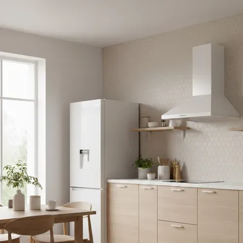 Combiné FAR CBG262DWAQUA 261L Blanc vue d'ambiance 1