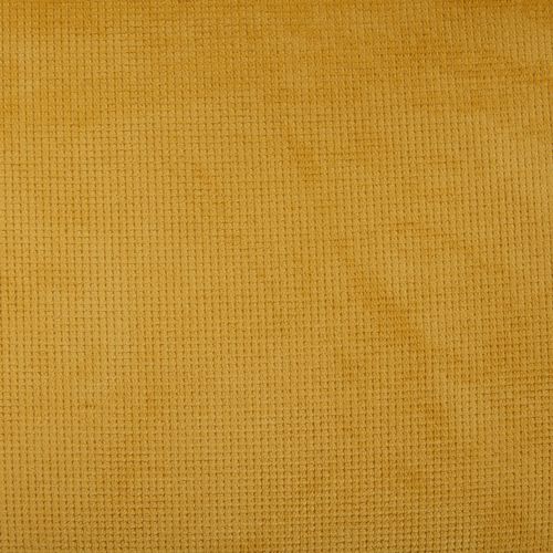 Fauteuil HARRY III tissu velours jaune vue détaillée