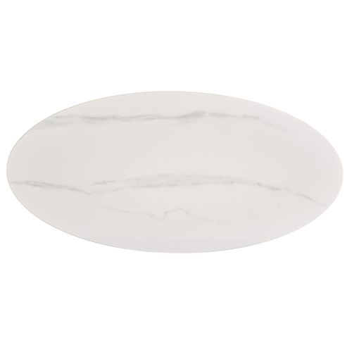 Table basse MODENA Effet marbre blanc vue détaillée