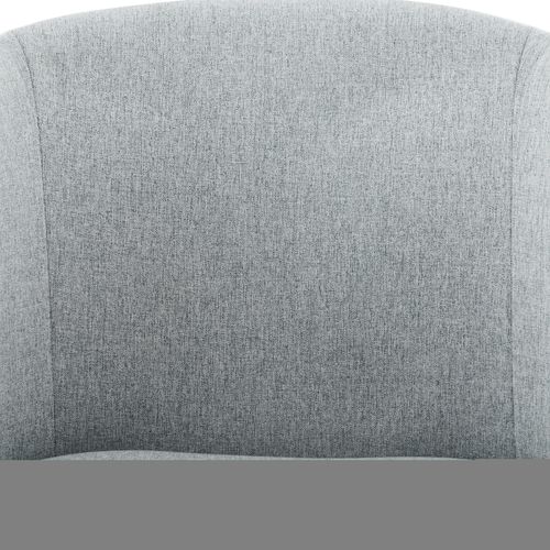 Fauteuil AUGUSTIN Gris clair vue détaillée