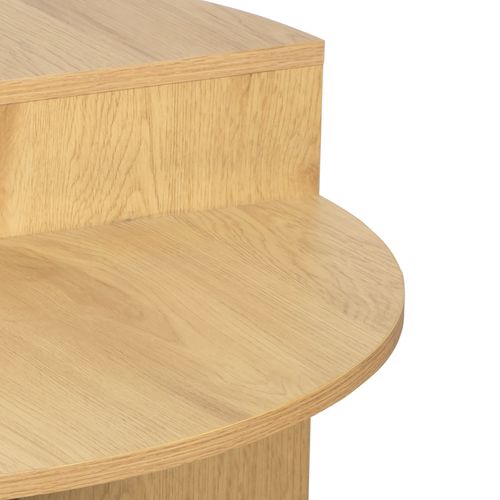 Table basse DUALIS Imitation chêne vue détaillée