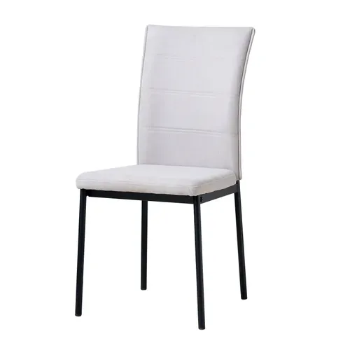 Chaise CHARLINE Gris vue de profil