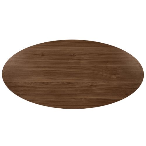 Table basse LUNERA Imitation noyer