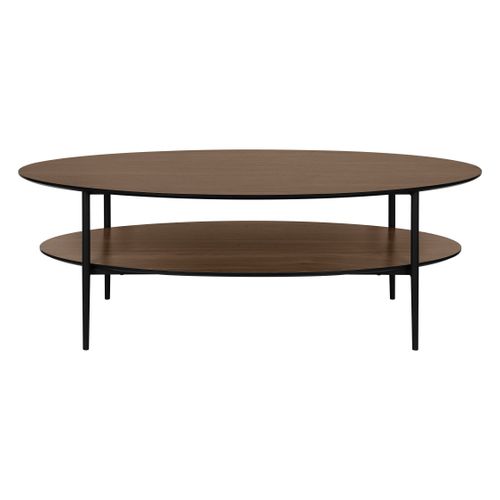 Table basse LUNERA Imitation noyer