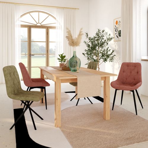 Chaise pivotante ARMEL Terracotta