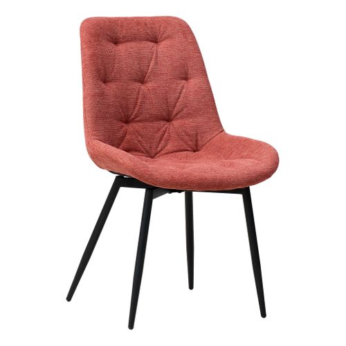 Chaise pivotante ARMEL Terracotta vue 3/4