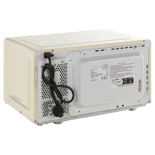 Four micro-ondes monofonction SIGNATURE RETRO 20UX74-L vue de derrière