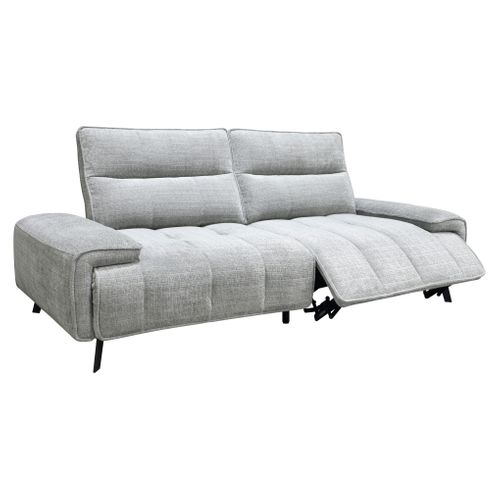 Canapé relax 3 places ALTO tissu gris