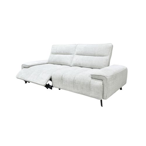 Canapé relax 3 places ALTO tissu galet