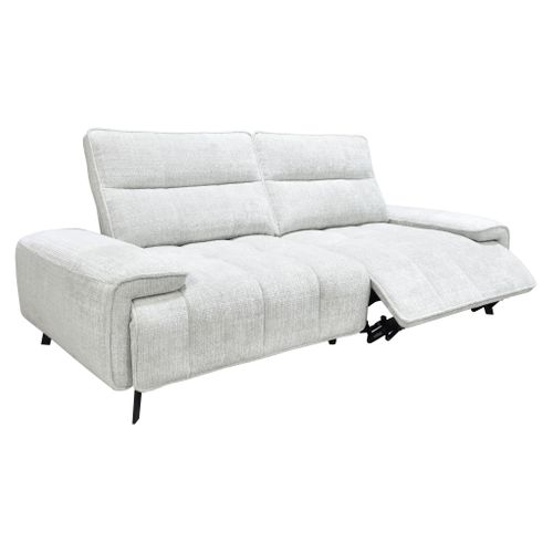 Canapé relax 3 places ALTO tissu galet