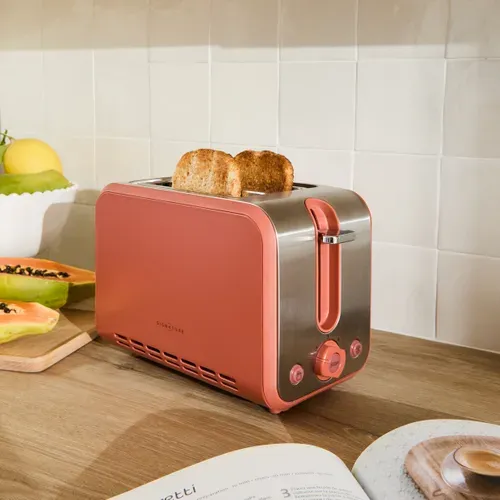 Grille pain SIGNATURE Rétro Terracotta T367SS vue d'ambiance 1