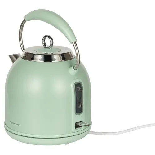 Bouilloire SIGNATURE Rétro Vert amande WK8363AE vue 3/4