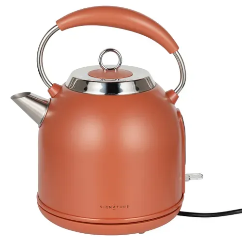 Bouilloire SIGNATURE Rétro Terracotta WK8363AE vue de face