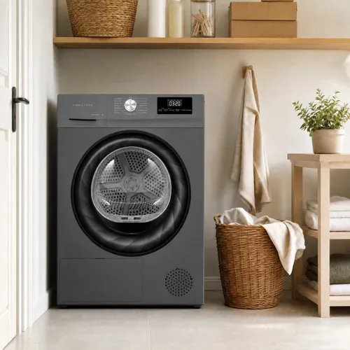 Sèche-linge hublot SIGNATURE SLFPACS9D/2 9kg Gris foncé vue d'ambiance 1