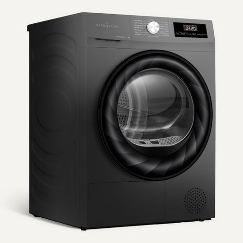 Sèche-linge hublot SIGNATURE SLFPACS9C/2 9kg Gris foncé vue 3/4