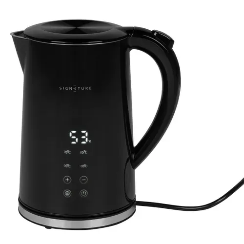 Bouilloire SIGNATURE KED0001-GS noir vue de face