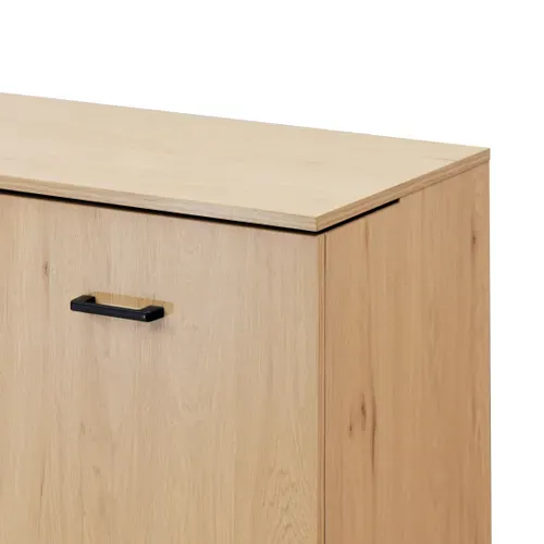 Meuble à chaussures 2 portes MAHO imitation chêne