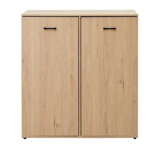 Meuble à chaussures 2 portes MAHO imitation chêne