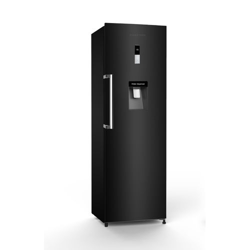 Réfrigérateur 1 porte SIGNATURE SFM373DBAQUA 373L Noir vue de profil
