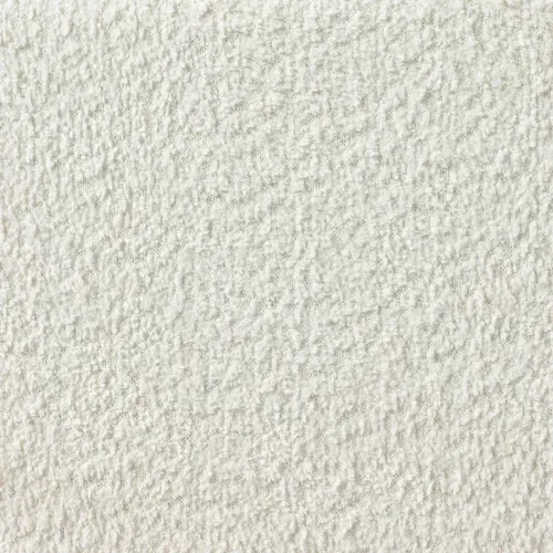 Lit coffre 160x200 cm tissu bouclette beige PARMA