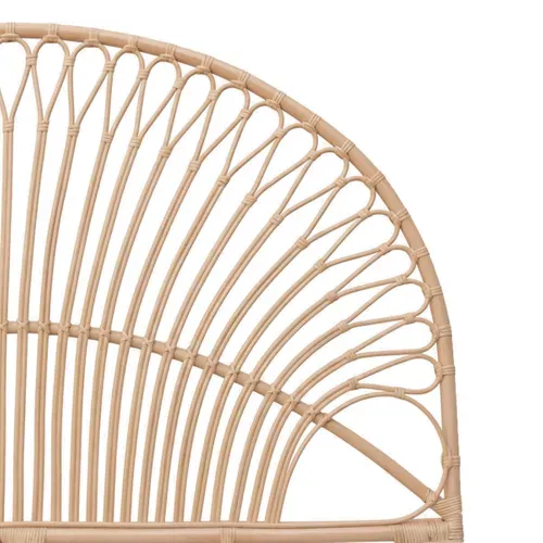 Tête de lit L.160 cm KOALI en rotin vue détaillée