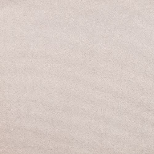 Lit coffre 140x190 cm tissu velours beige MAEVA