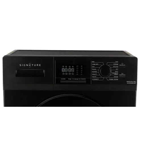 Lave-linge hublot SIGNATURE SLF 8406BKANE 8kg vue détaillée