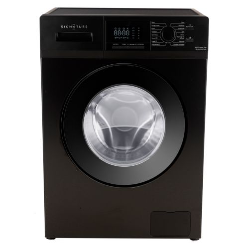 Lave-linge hublot SIGNATURE SLF 8406BKANE 8kg vue de face