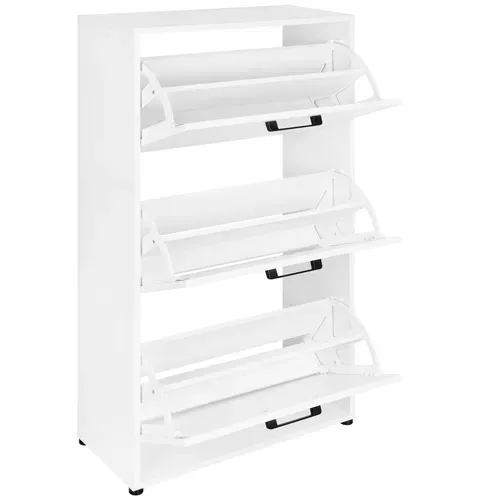 Meuble à chaussure 3 abattants PRIMUS Blanc