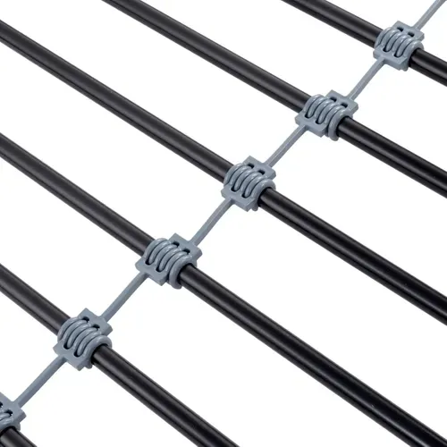 Lit mezzanine 90x190 cm ORIO métal noir vue accessoires