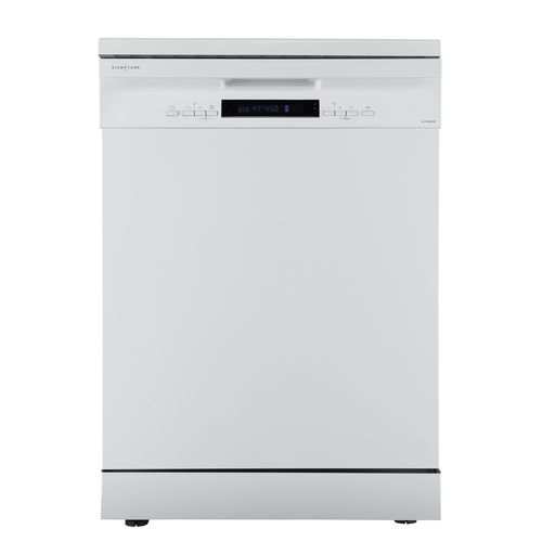 Lave-vaisselle pose libre SIGNATURE SLV16A42W 16 couverts Blanc vue de face