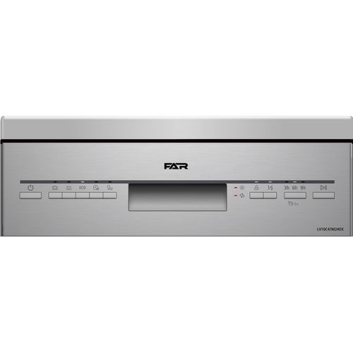 Lave-vaisselle pose libre FAR LV10C47M24DX 10 couverts Inox vue accessoires