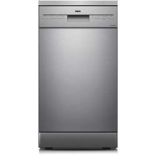 Lave-vaisselle pose libre FAR LV10C47M24DX 10 couverts Inox vue de face