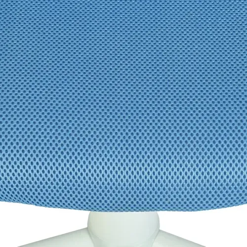 Chaise dactylo réglable SUZY tissu bleu vue détaillée