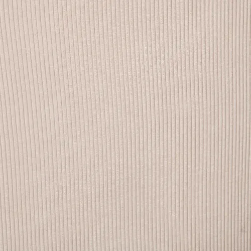 Fauteuil pivotant 360 PAKEO en velours côtelé beige vue détaillée
