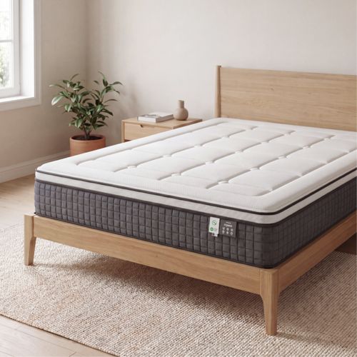 Matelas ressorts avec confort au choix et face été/hiver 160x200 cm SYMBIOZ ép. 26 cm vue d'ambiance 1