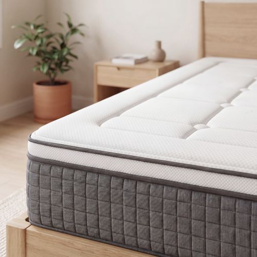Matelas ressorts avec confort au choix et face été/hiver 160x200 cm SYMBIOZ ép. 26 cm