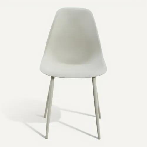 Chaise RAINA Beige vue de face