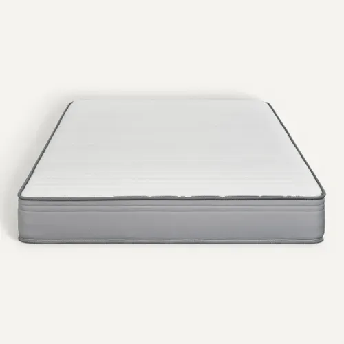 Matelas ressorts 140x190 cm ép. 22 cm JENA avec mousse à mémoire de forme vue de face