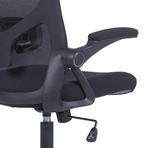 Fauteuil de bureau ergonomique ADRIEN noir vue accessoires