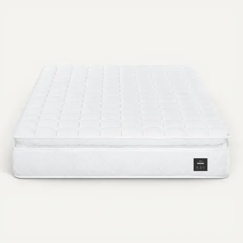 Matelas ressorts 160x200 cm avec 2 cm de mémoire de forme PERLE ép. 26 cm vue de face